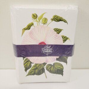 Vtg NOS Bobbi Brown Hibiscus Floral Blank Greeting Cards Notes Art
